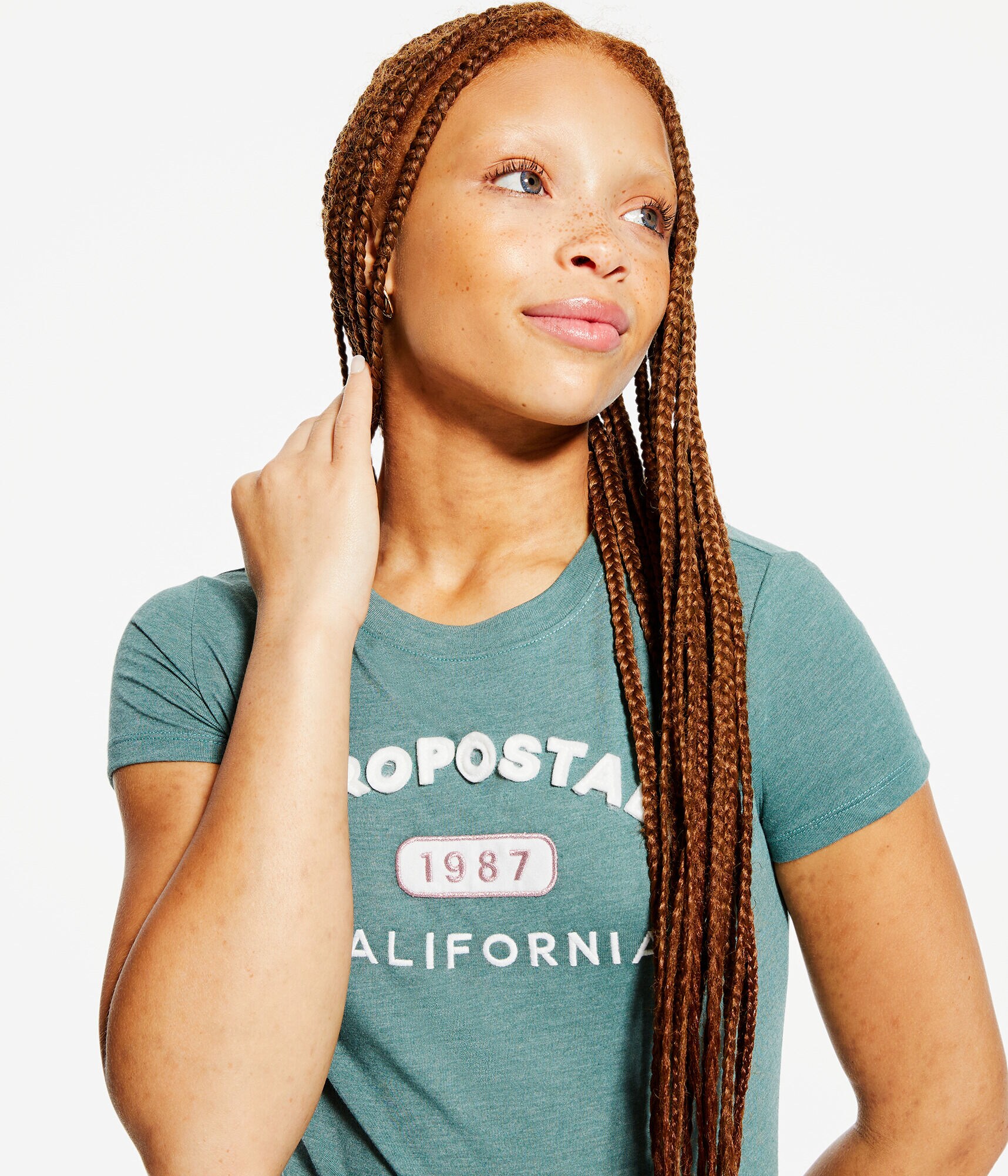 Aeropostale 1987 Appliqu&eacute; Graphic Tee