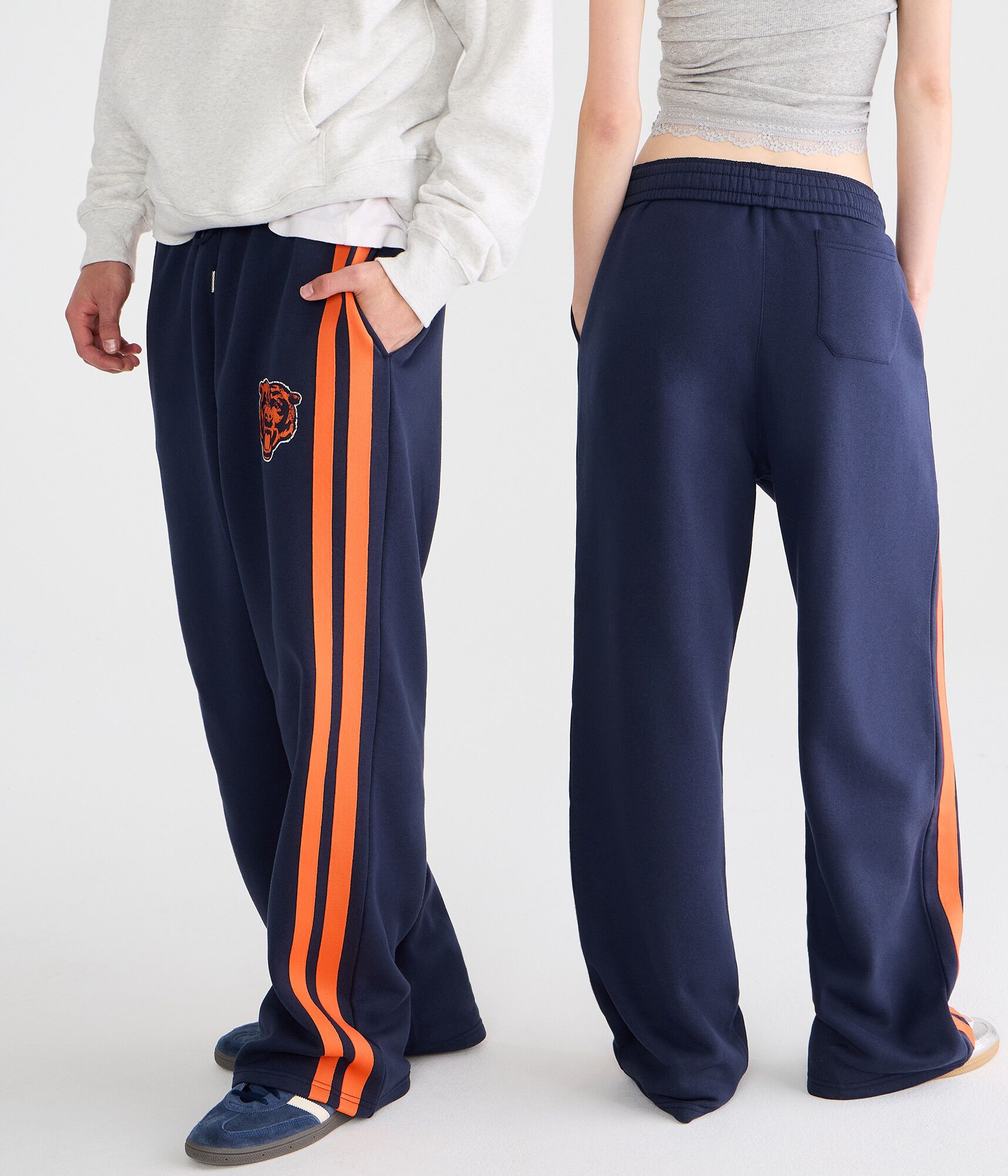 Chicago Bears Baggy Fleece Track Pants