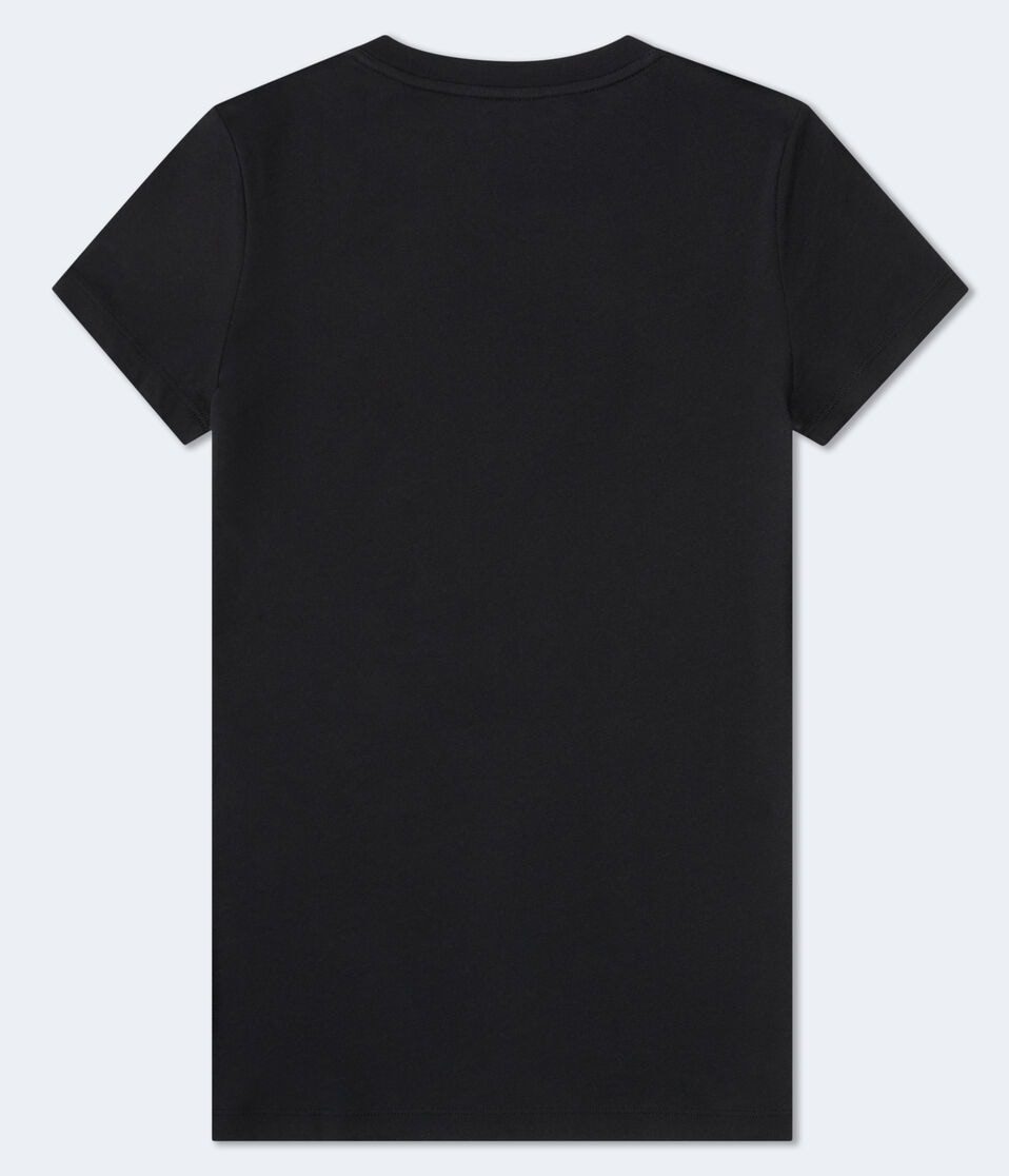 Aero Heart Rhinestone Appliqué Graphic Tee