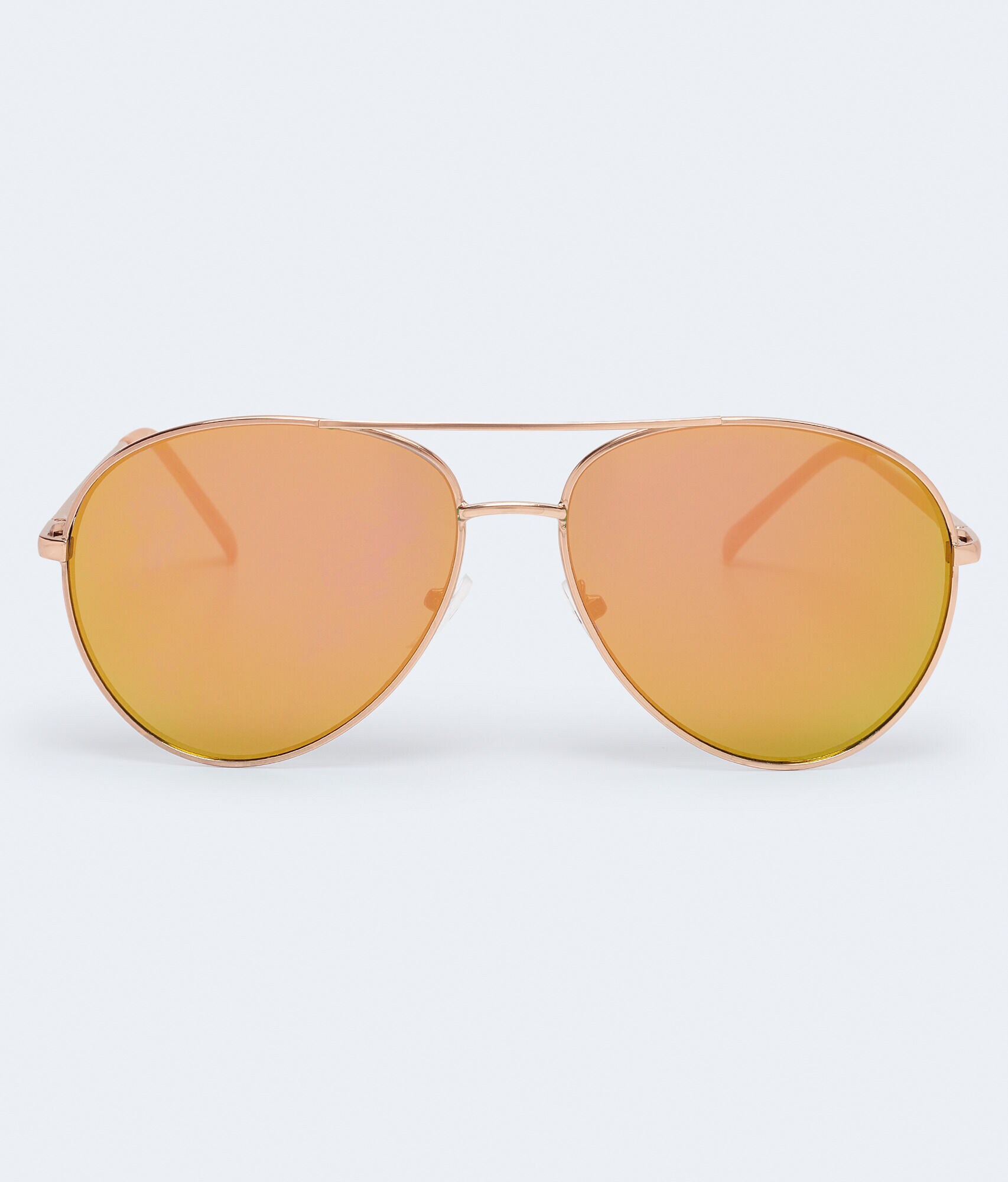 Flat mirrored aviator sunglasses Clearance