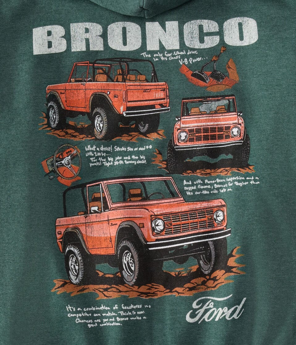 Ford Bronco Pullover Hoodie