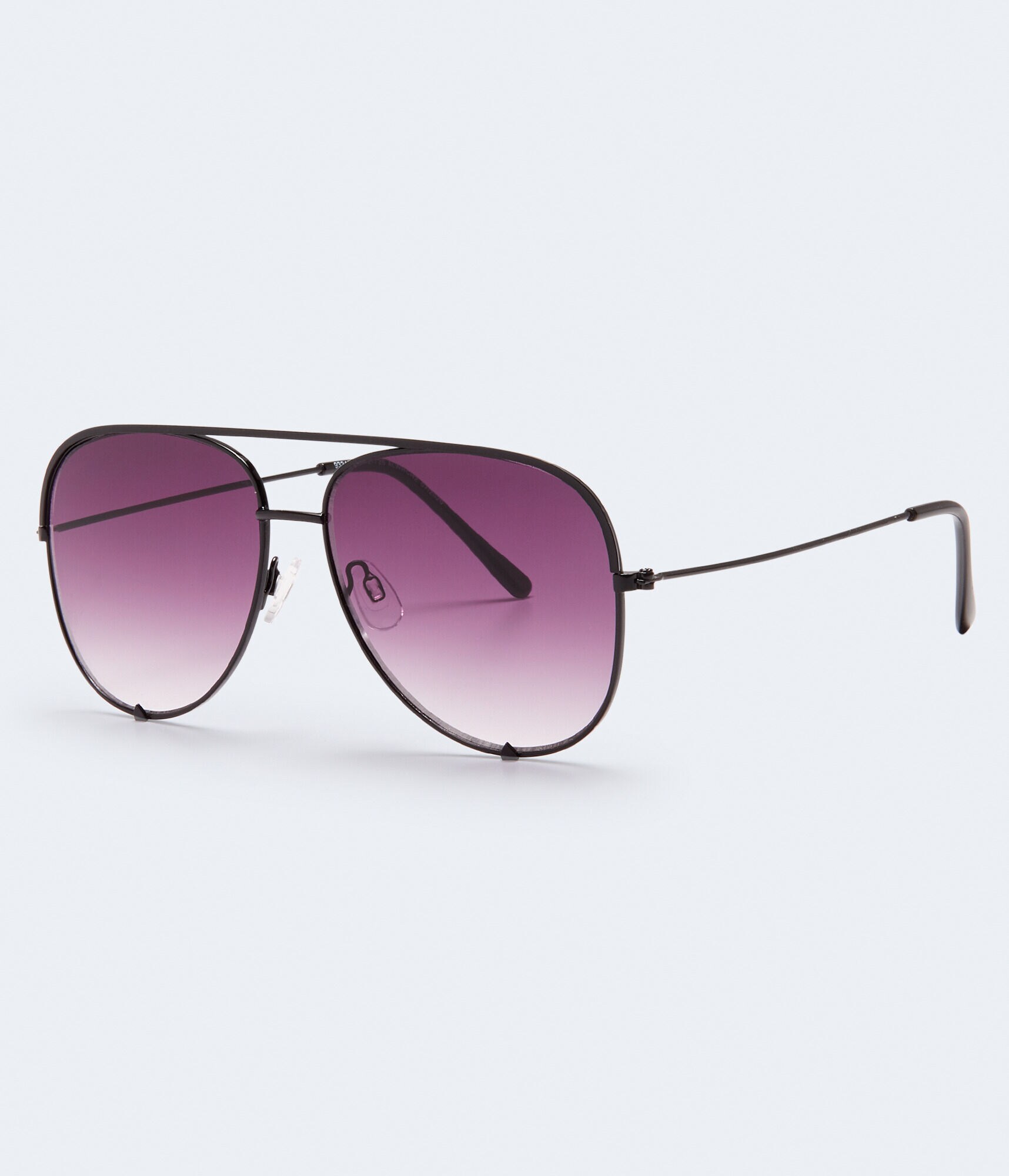 Flat Lens Aviator Sunglasses