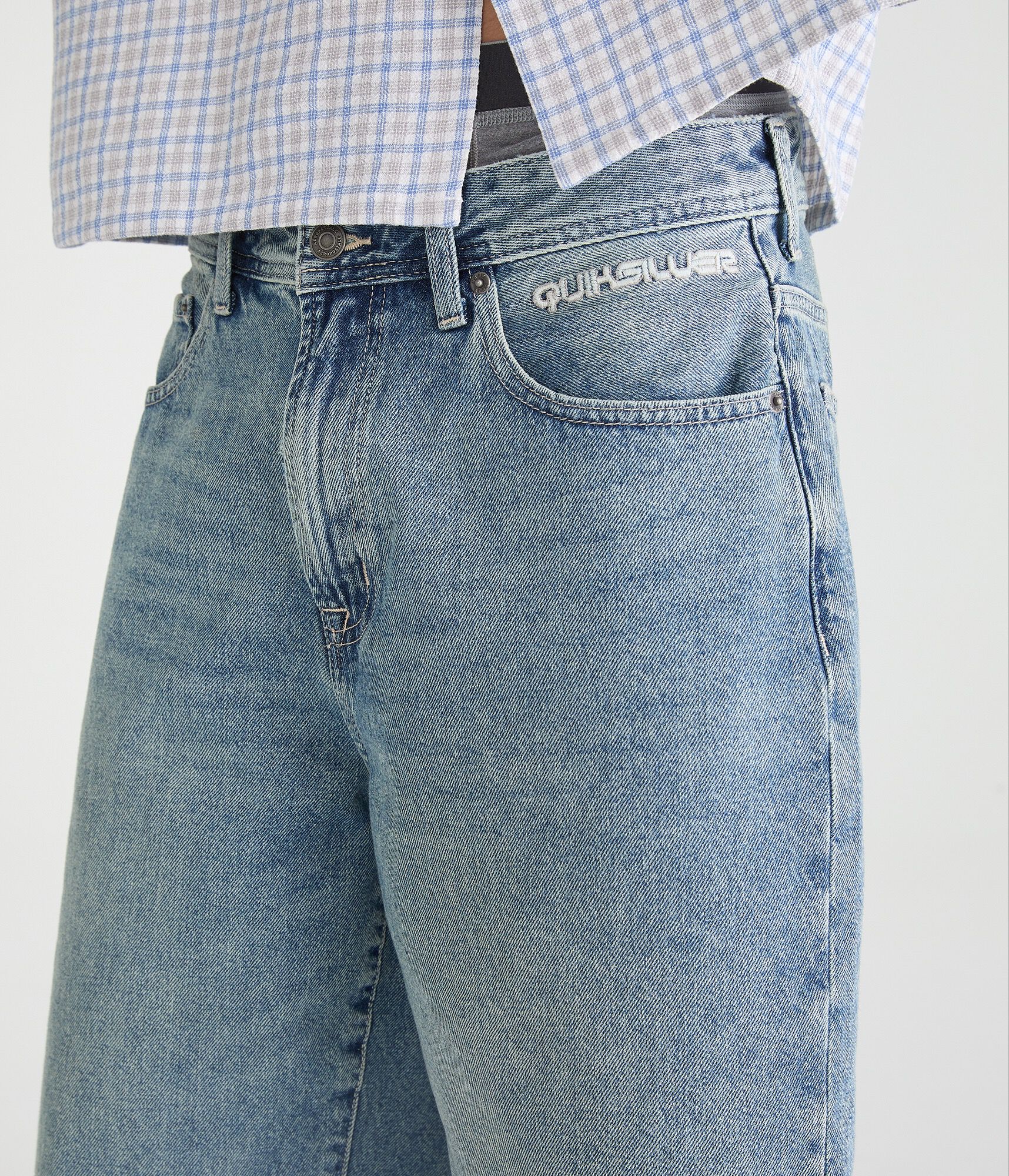 Quiksilver Baggy Denim Shorts 11"