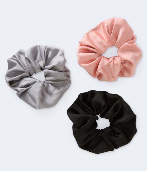 Satin Scrunchie 3-Pack Satin Scrunchie 3-Pack