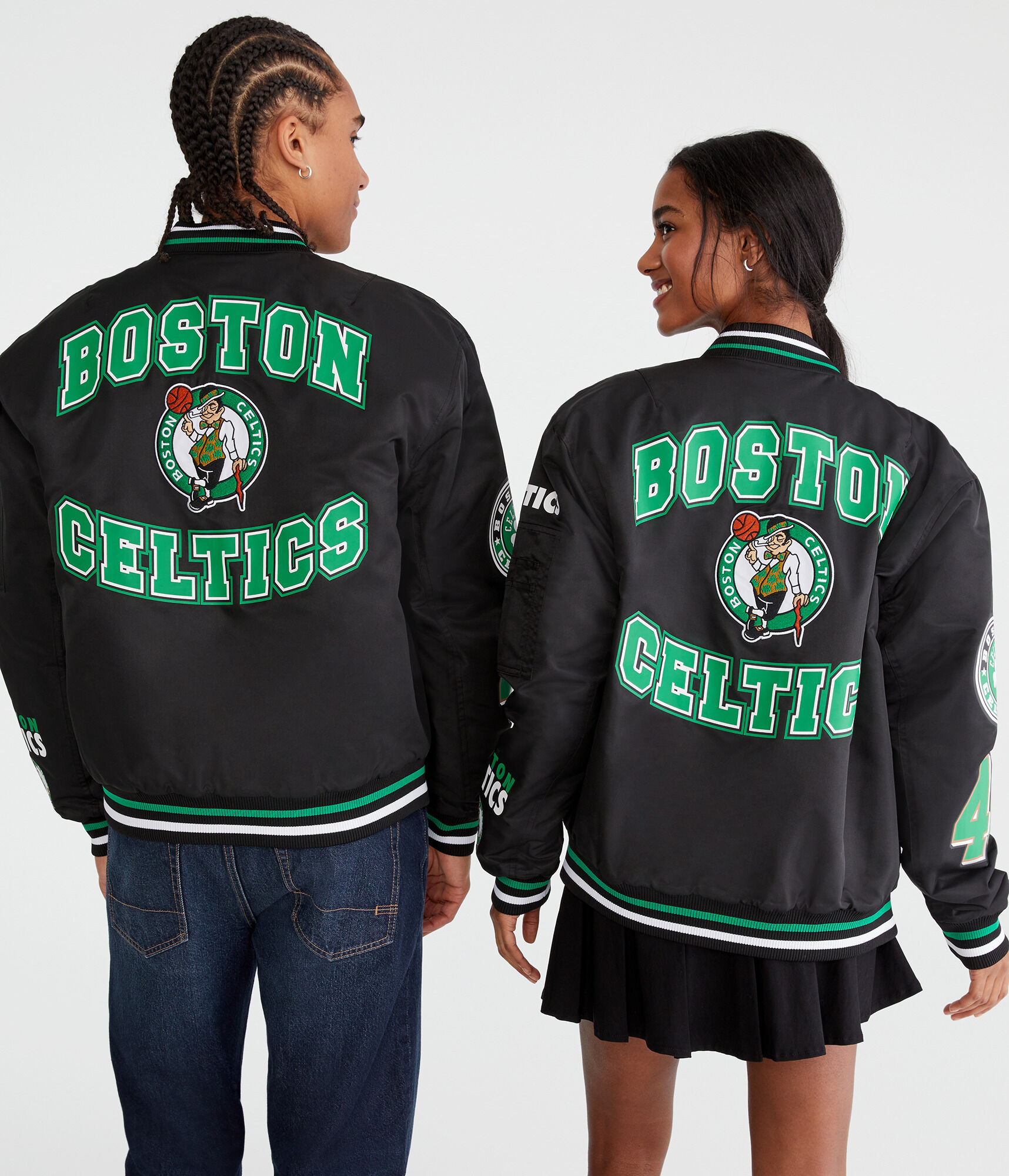 Boston Celtics Basketball Bomber Jacket
