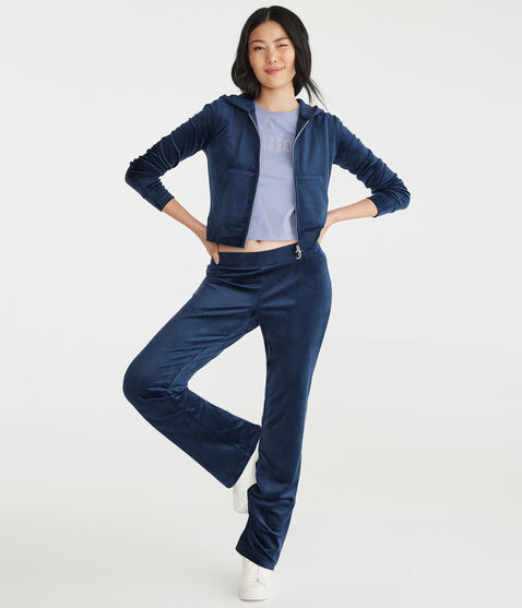 Juicy Couture Bling Velour Track Pants