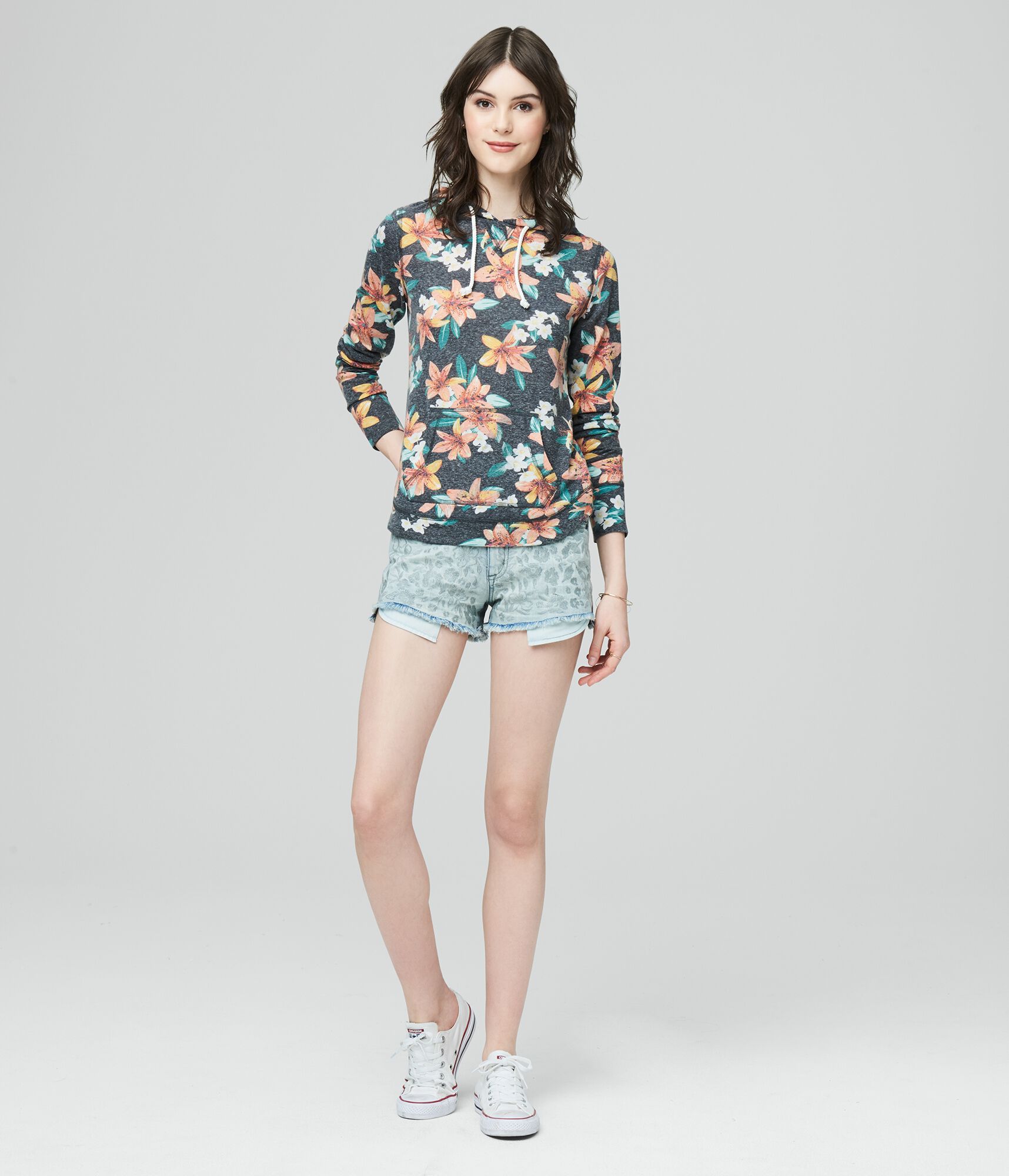 Tigerlily Lightweight Pullover Hoodie