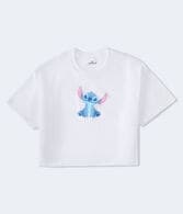 Stitch Sit Cropped Graphic Tee