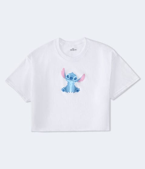 Stitch Sit Cropped Graphic Tee Stitch Sit Cropped Graphic Tee