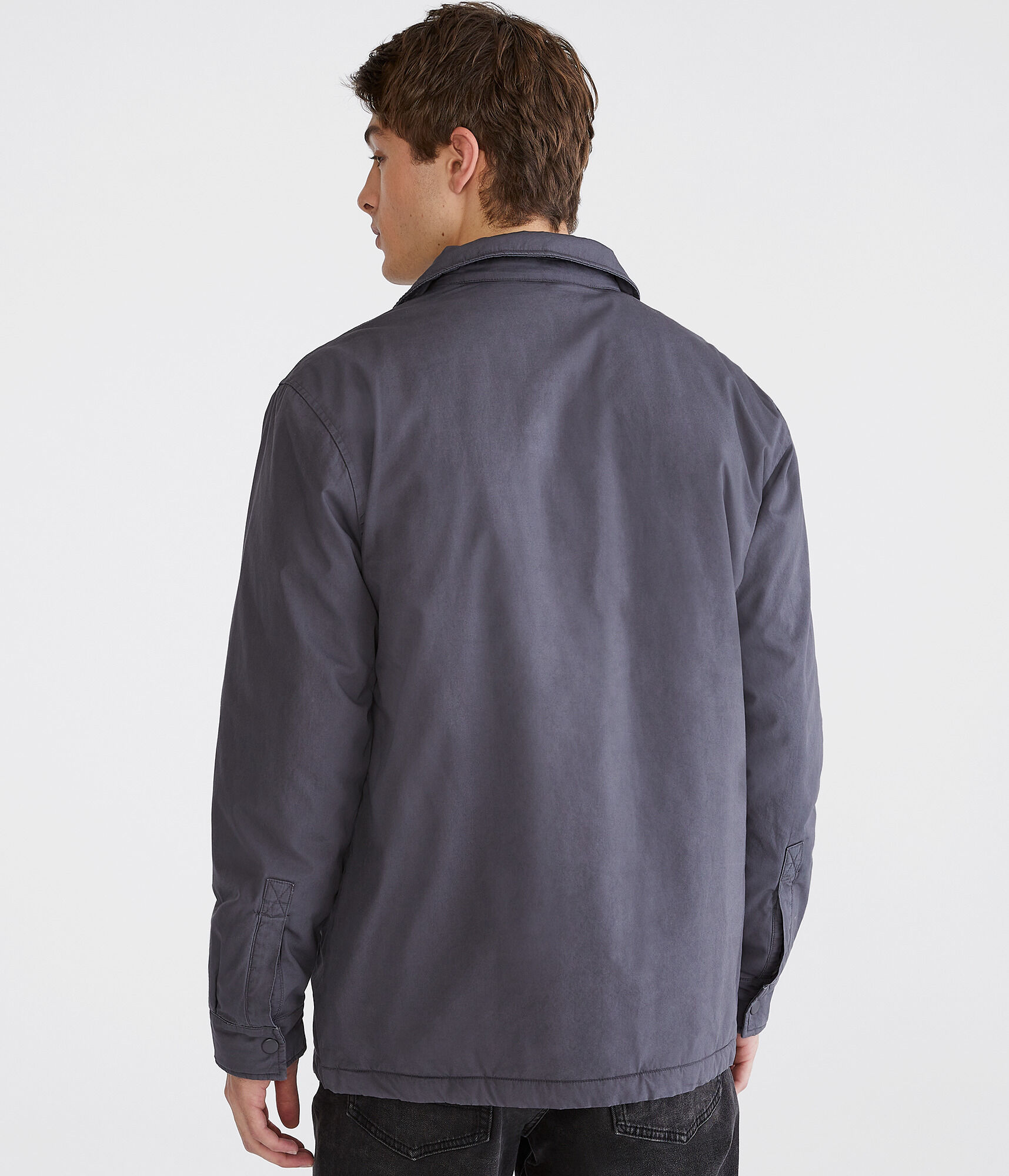 Solid Cotton Shacket