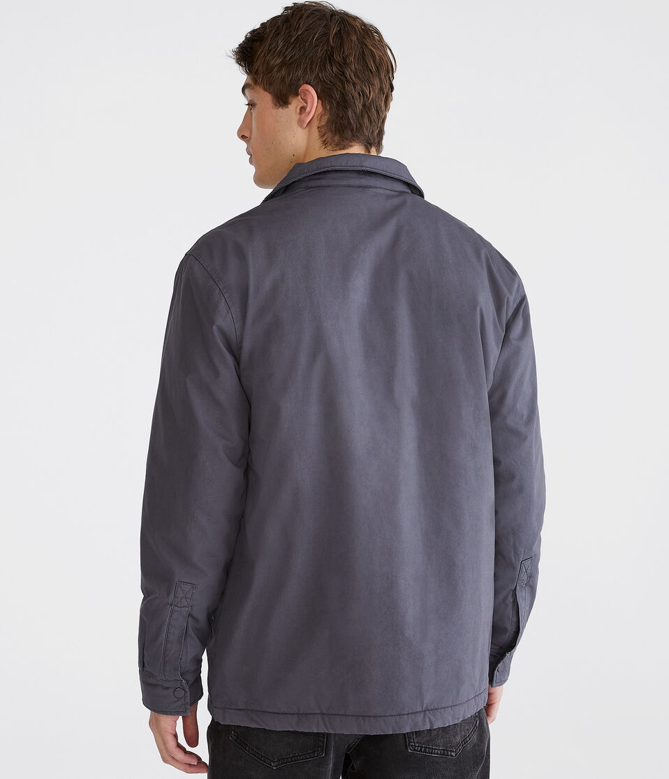 Solid Cotton Shacket