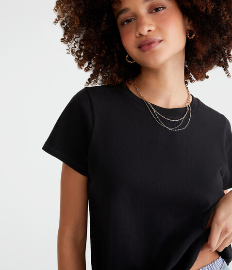 Washed Vintage Fit Crew Tee Washed Vintage Fit Crew Tee