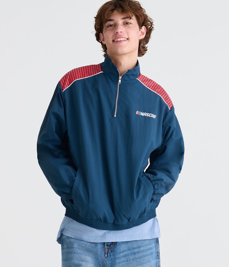Track House Racing Jacket NASCAR Red Bull Trackhouse Quarter-Zip Track Jacket