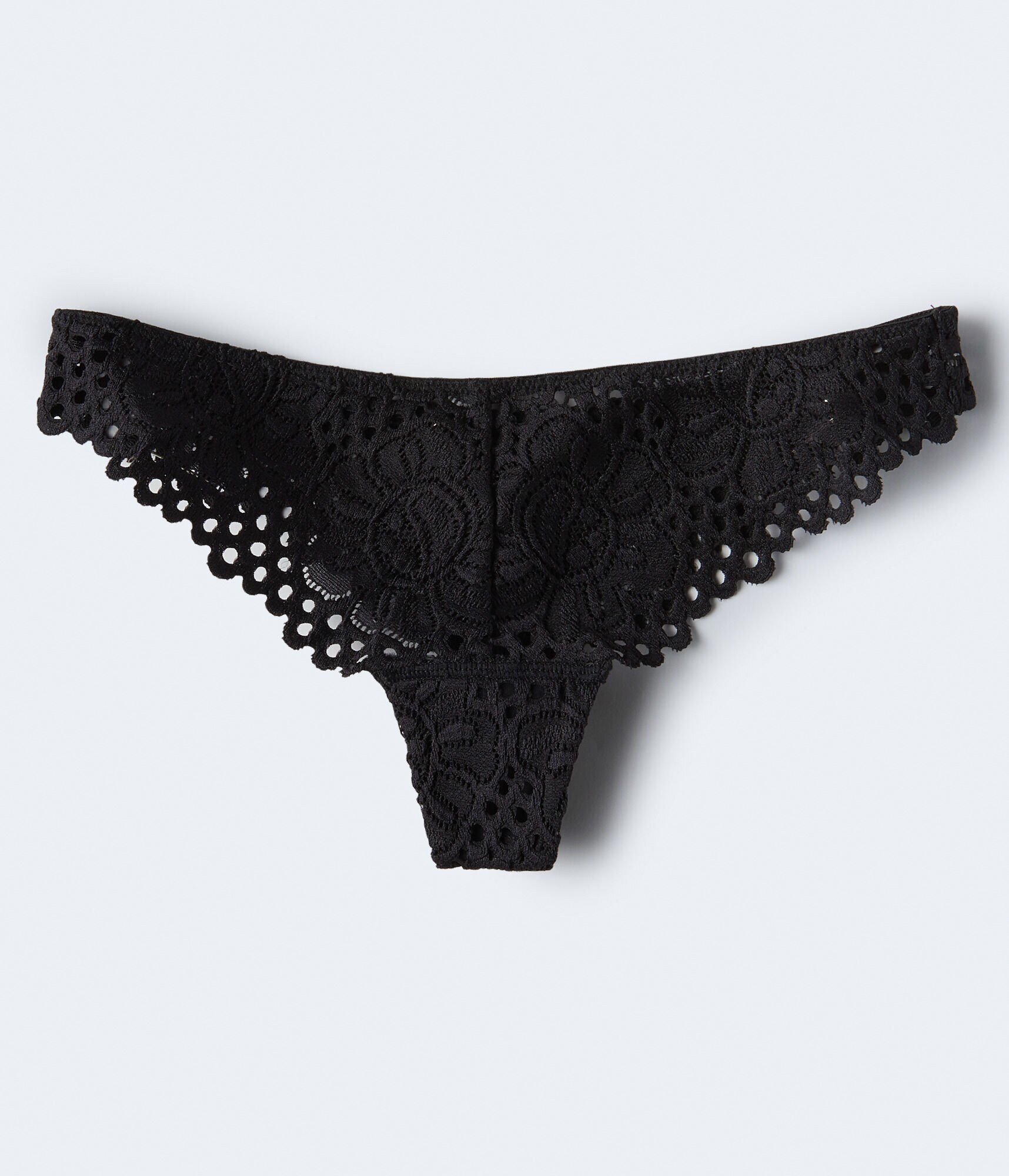 Floral Lace Thong