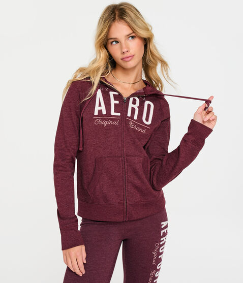 Aero Original Brand Full-Zip Hoodie Aero Original Brand Full-Zip Hoodie