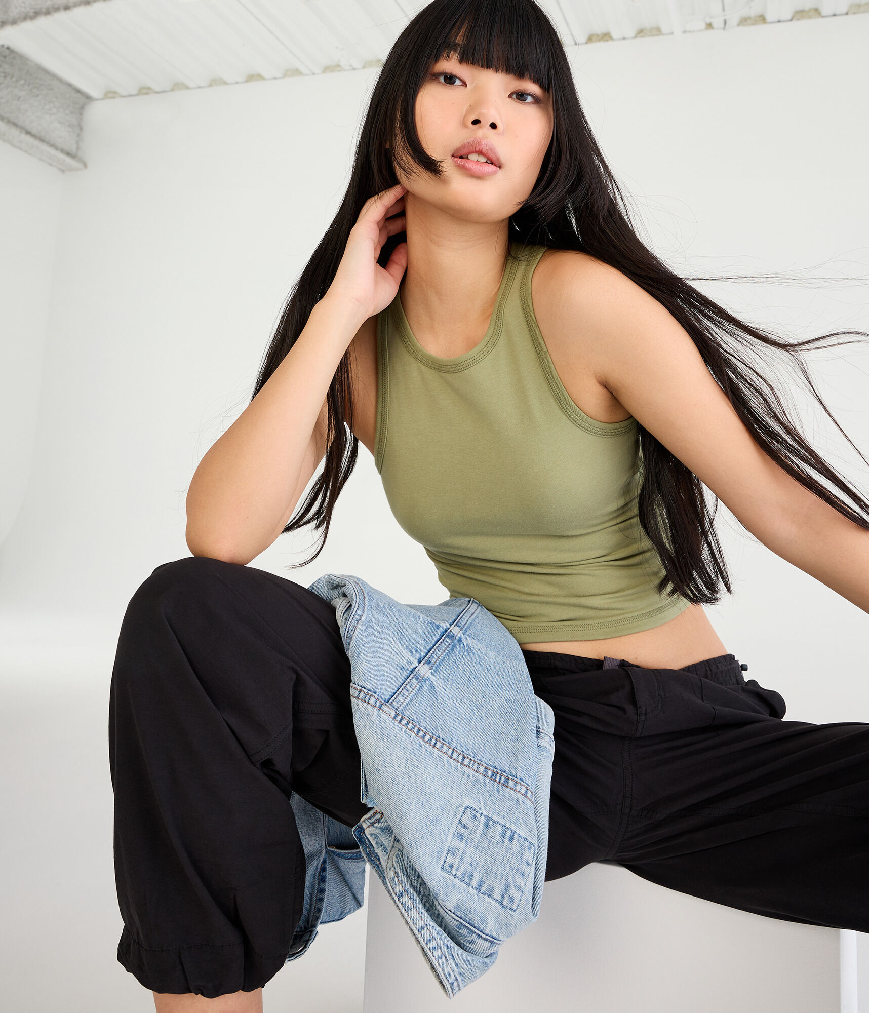 Seriously Soft High-Neck Tank