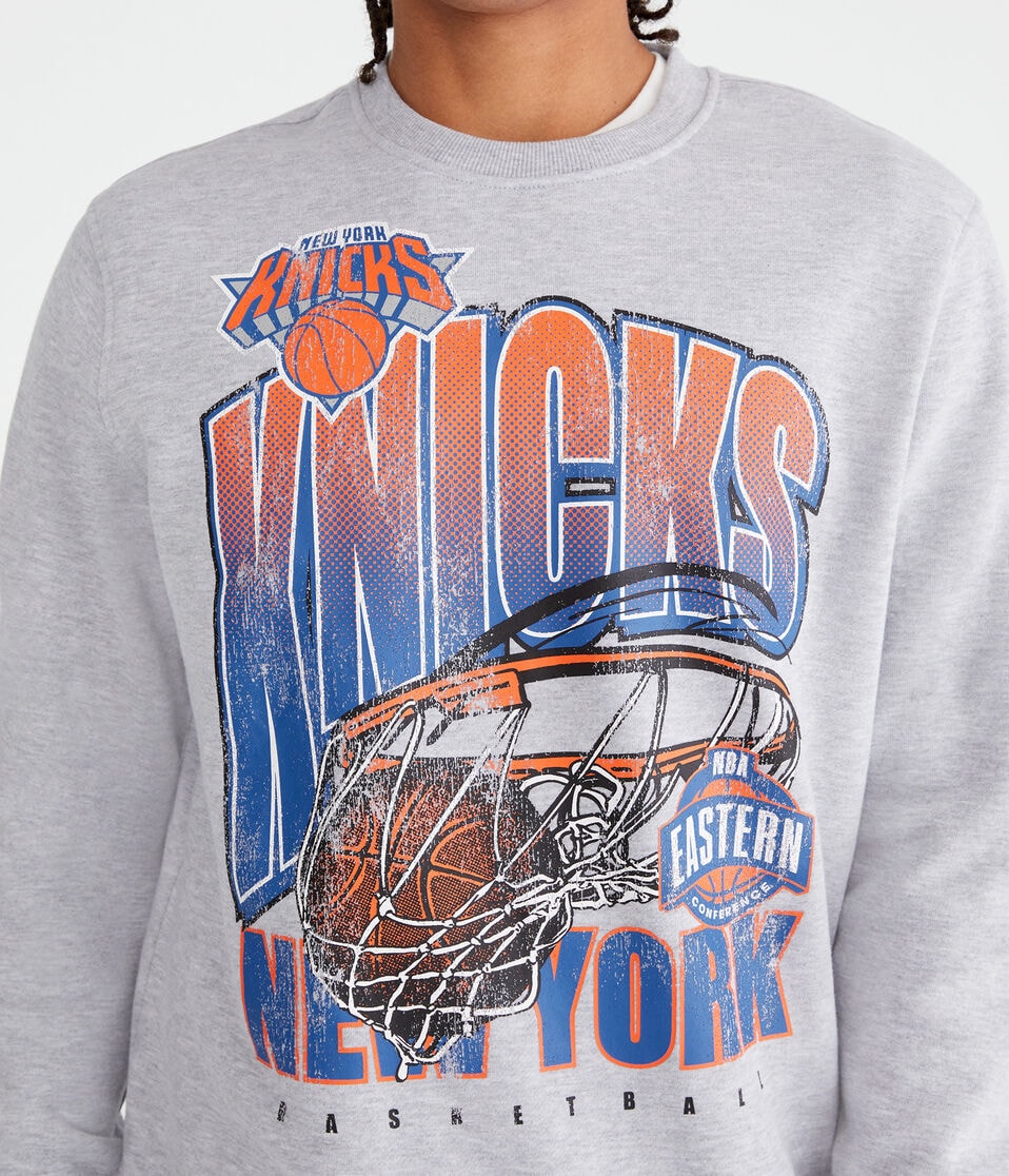 New York Knicks Net Crew Sweatshirt