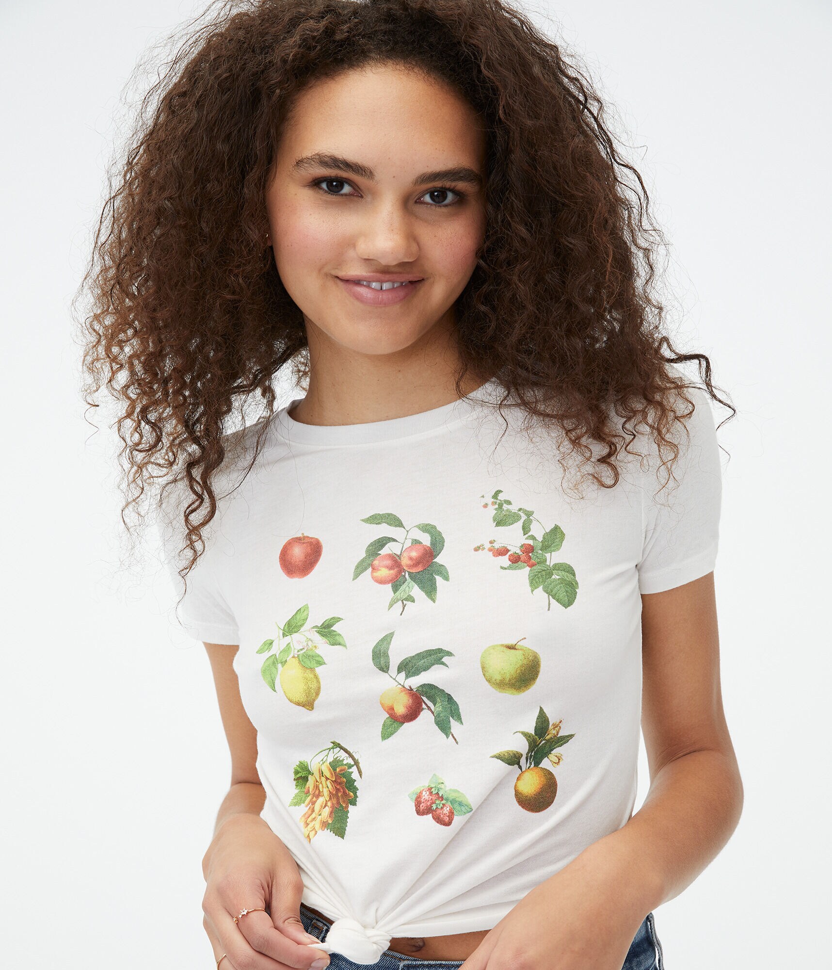 Fruit Grid Graphic Tee