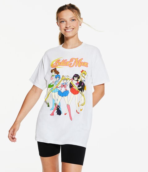 Sailor Moon Boyfriend Graphic Tee