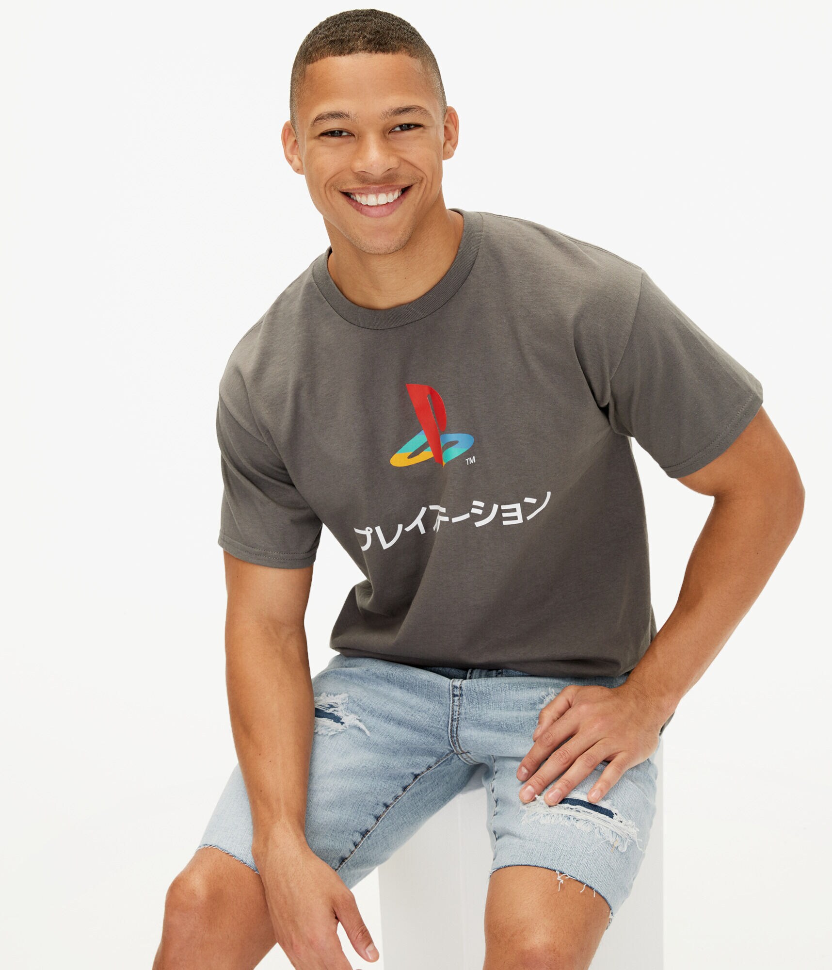 PlayStation Logo Graphic Tee