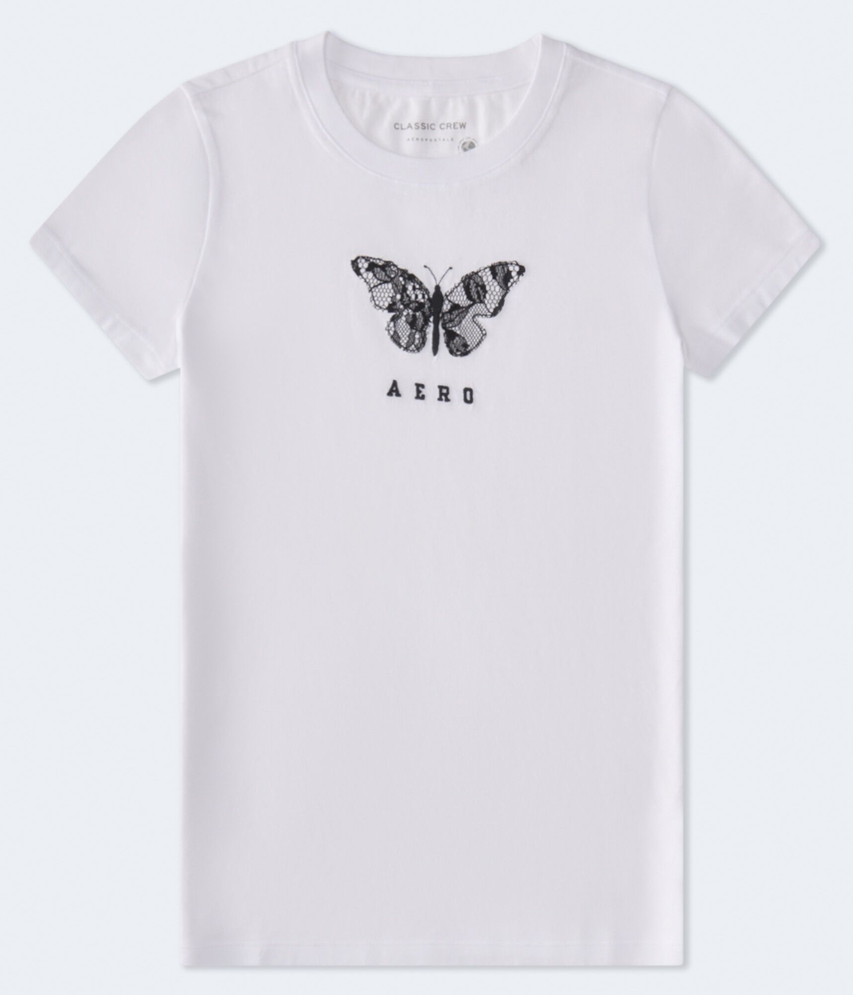 Aero Lace Butterfly Graphic Tee