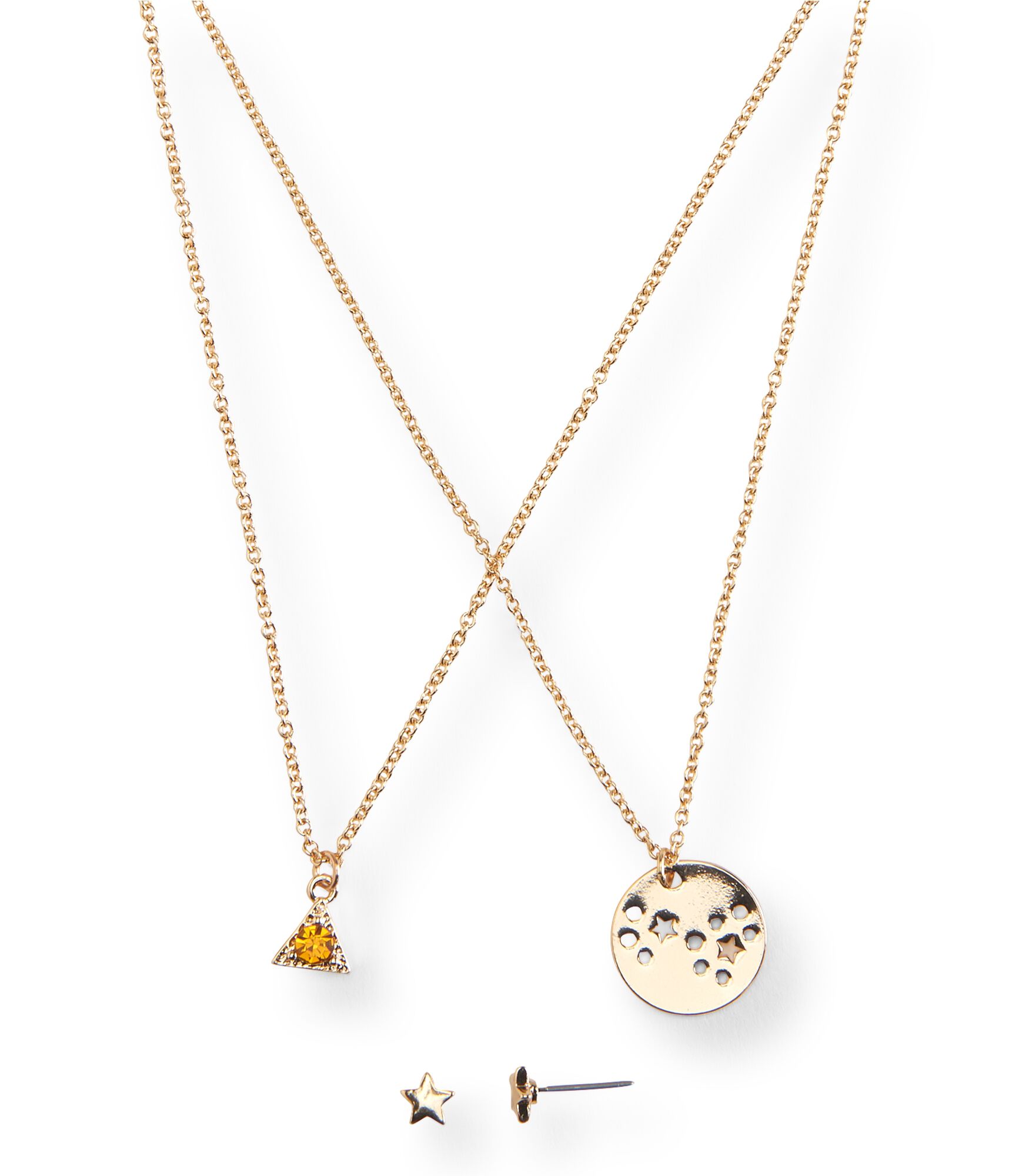 Scorpio Stud Earring &amp; Necklace Set