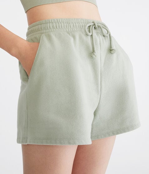Fleece Slouchy Shorts