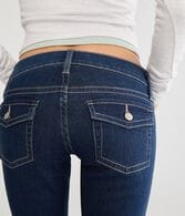 Super Low-Rise Flare Jean