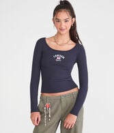 Long Sleeve Seriously Soft London Graphic Tee