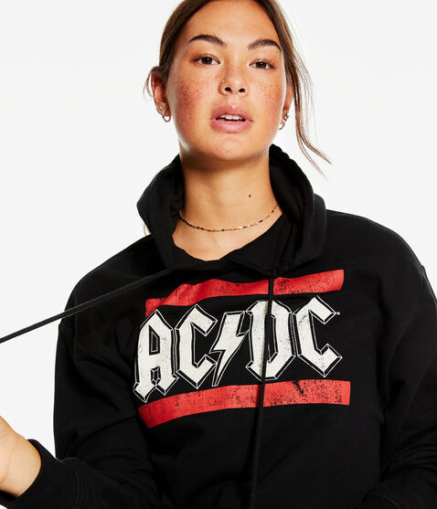 AC/DC Oversized Pullover Hoodie AC/DC Oversized Pullover Hoodie