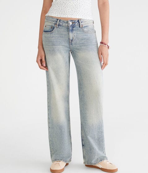 Low-Rise Baggy Wide Leg Jean Low-Rise Baggy Wide Leg Jean