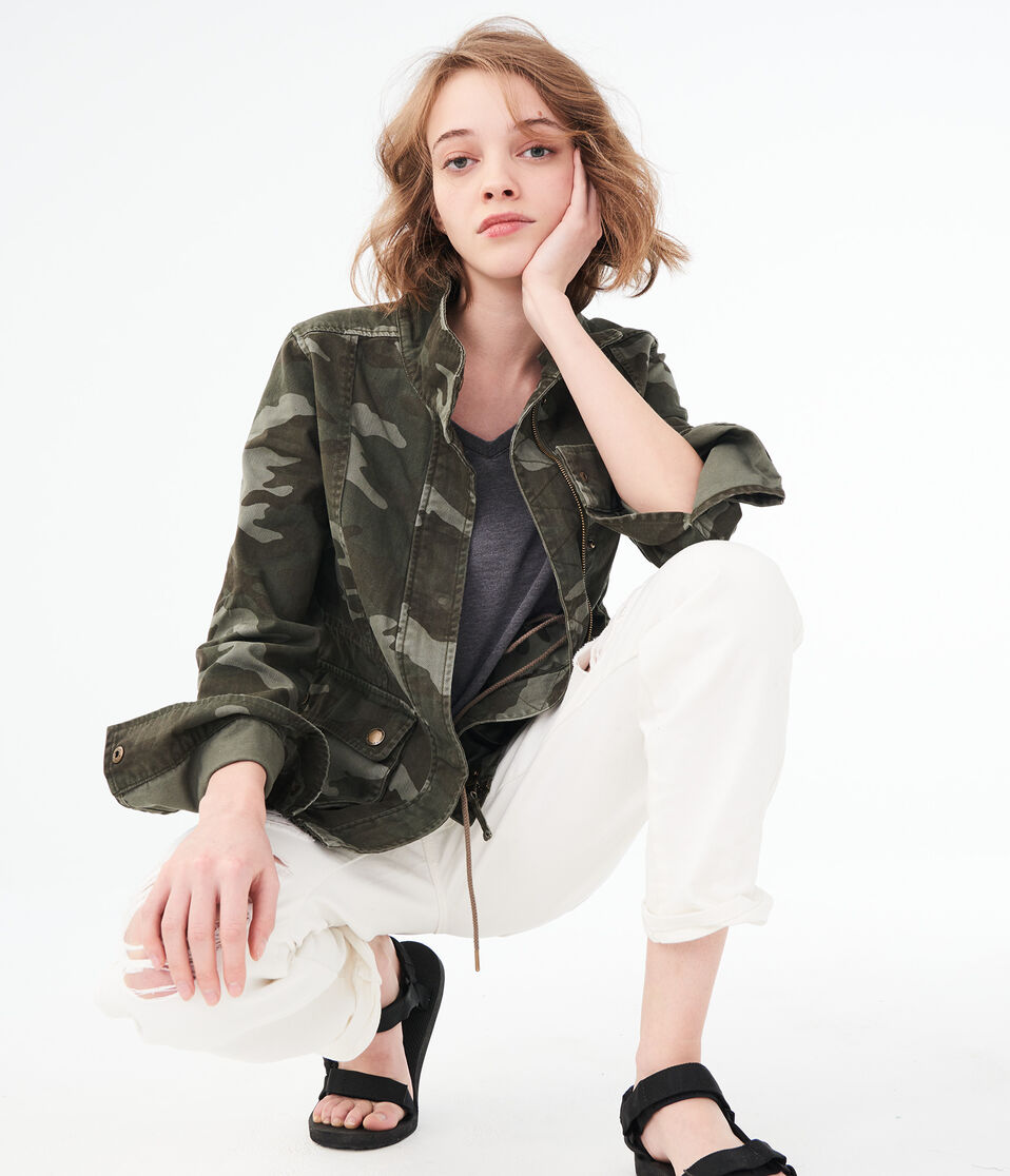 Twill Camo Jacket
