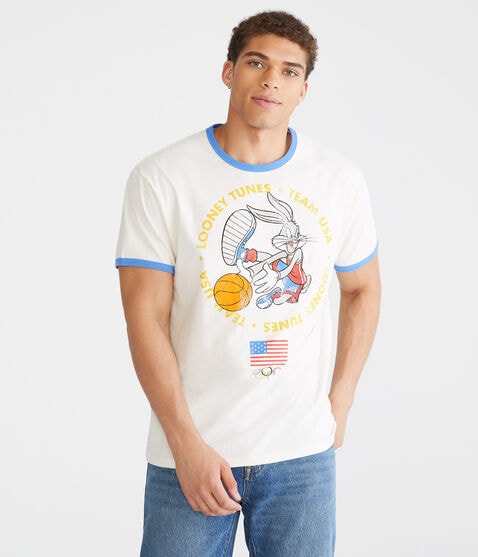 Looney Tunes x Team USA Bugs Ringer Relaxed Graphic Tee