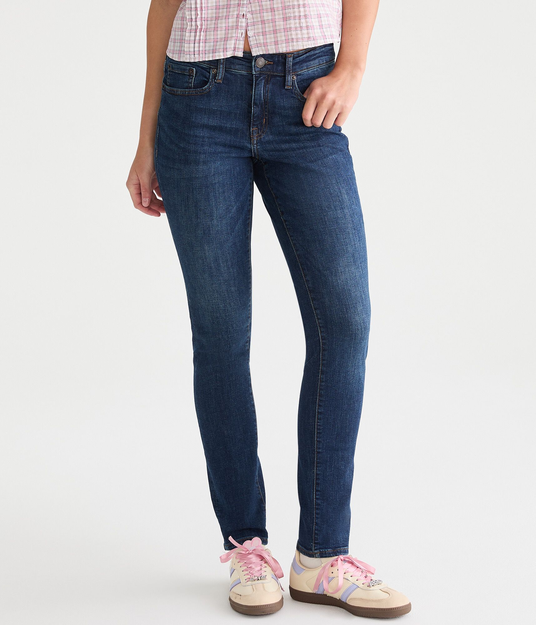 Mid-Rise Skinny Jean