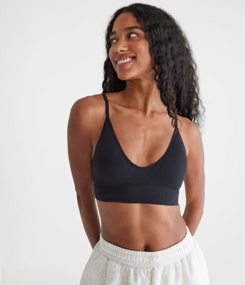 Wear 2 Ways Seamless Ribbed Bralette Wear 2 Ways Seamless Ribbed Bralette