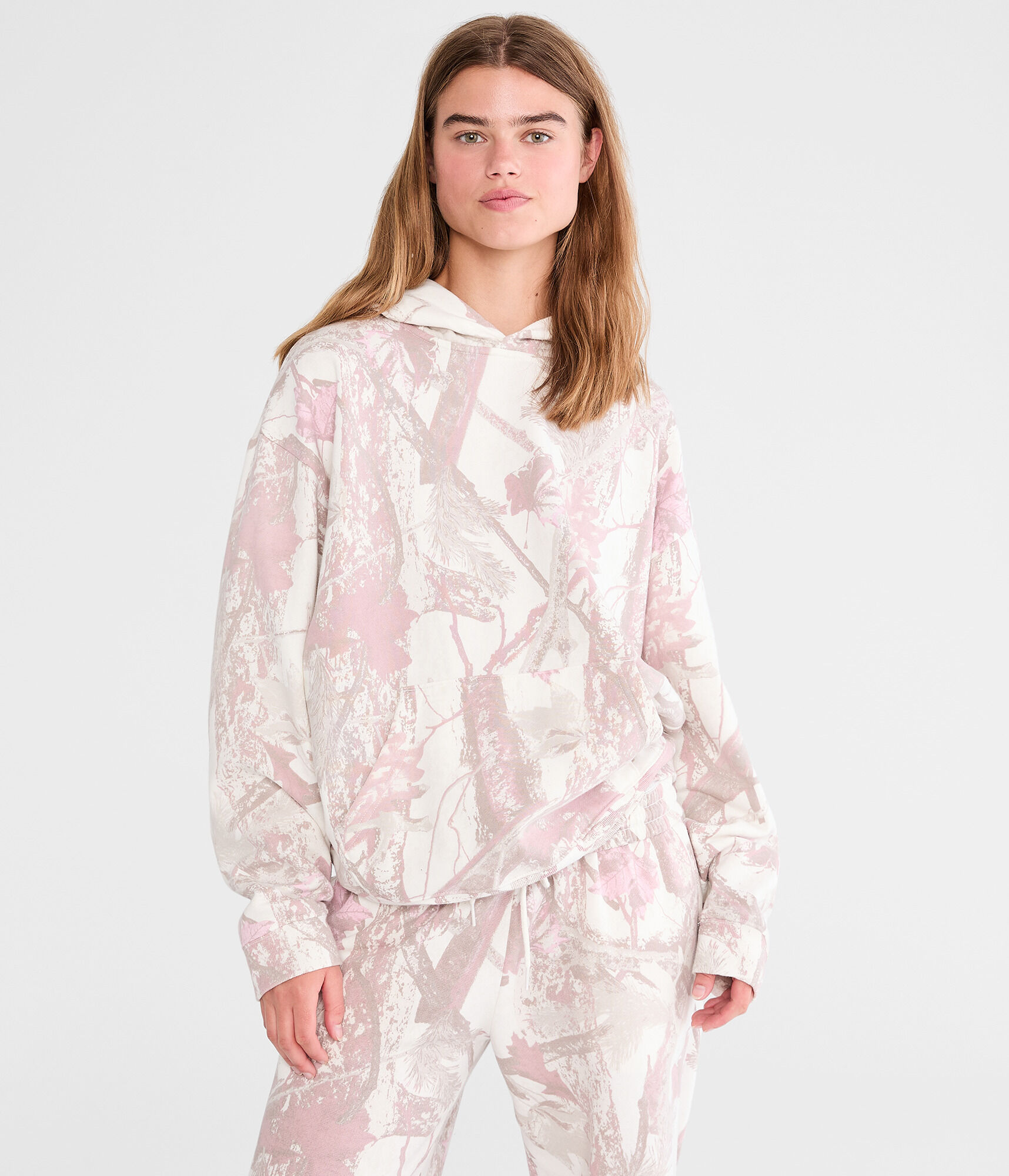Cloud Soft Forest Camo Pullover Hoodie