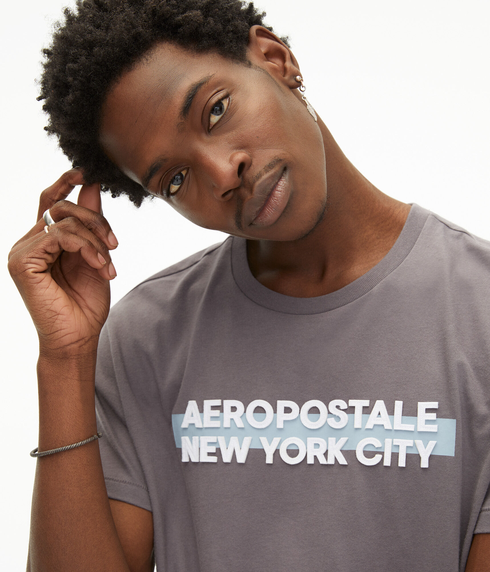 Aeropostale New York City Bar Graphic Tee