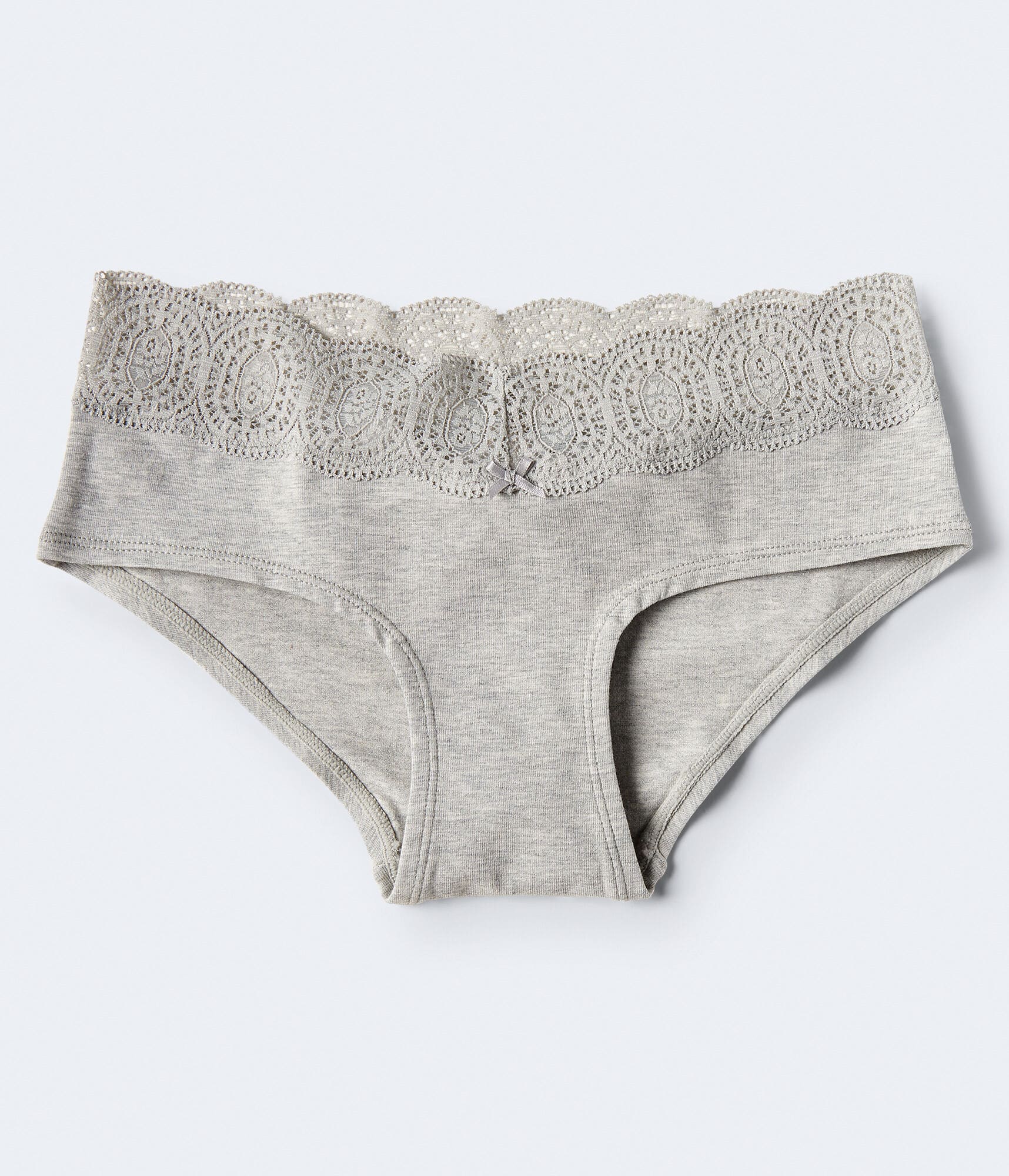 Lace-Trimmed Hipster