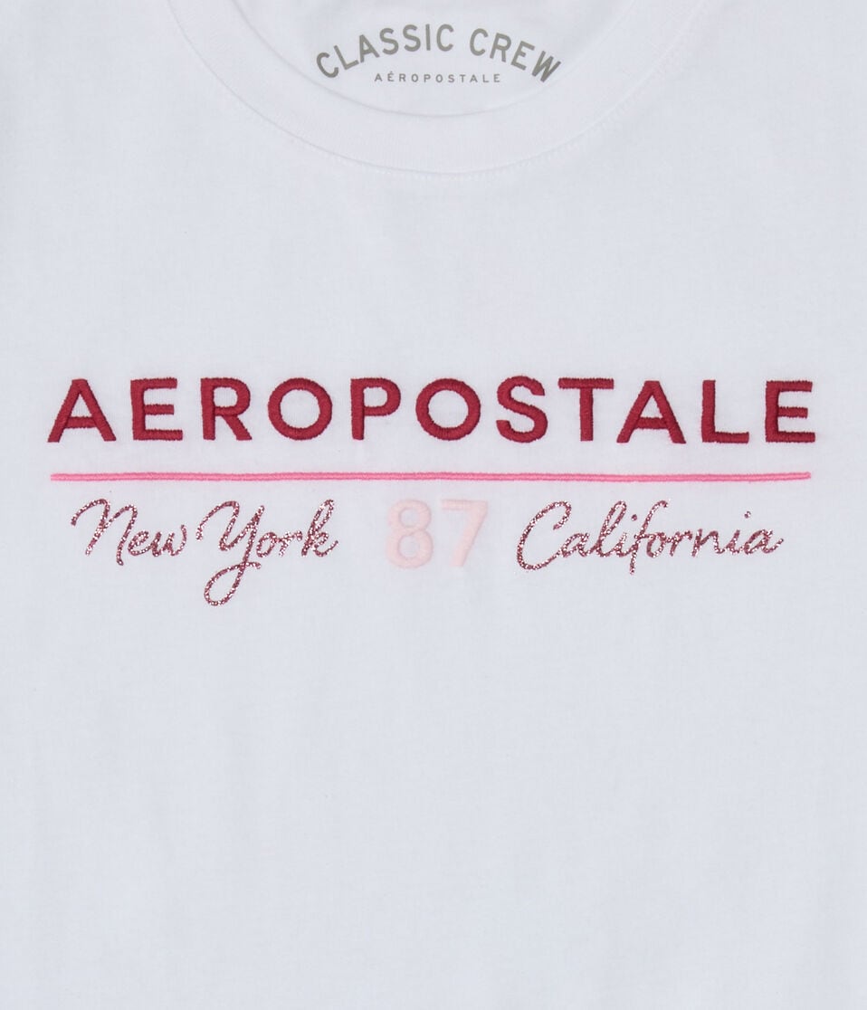 Aero 87 Script Shine Graphic Tee