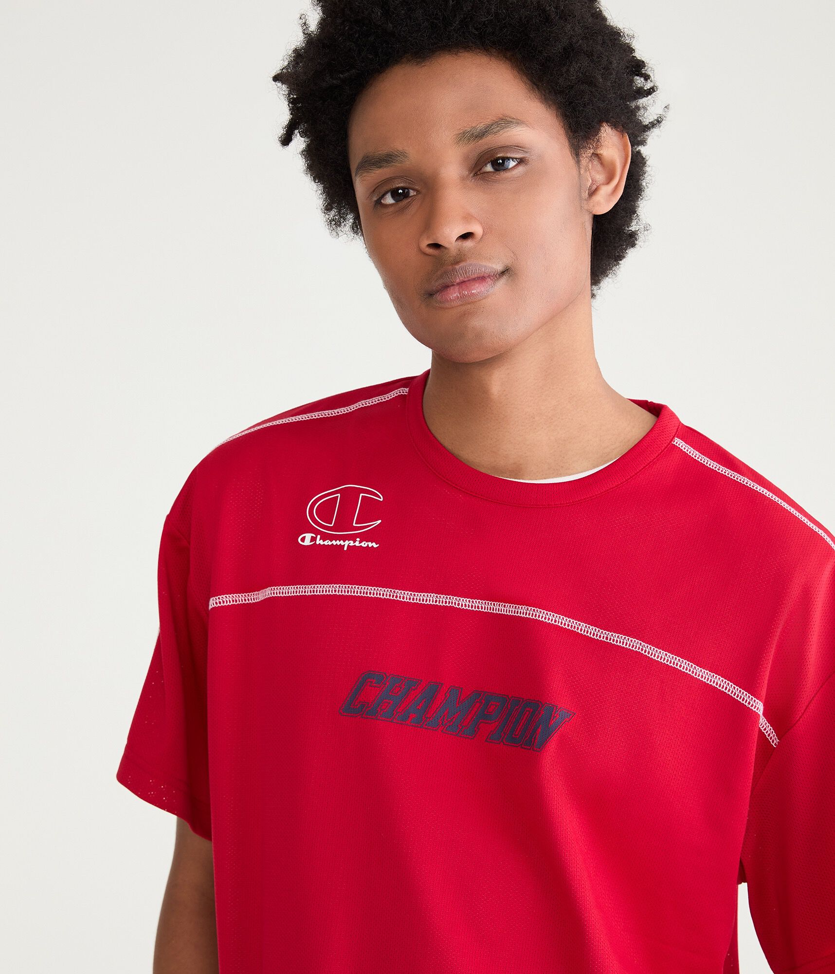 Champion Mesh Crew Top