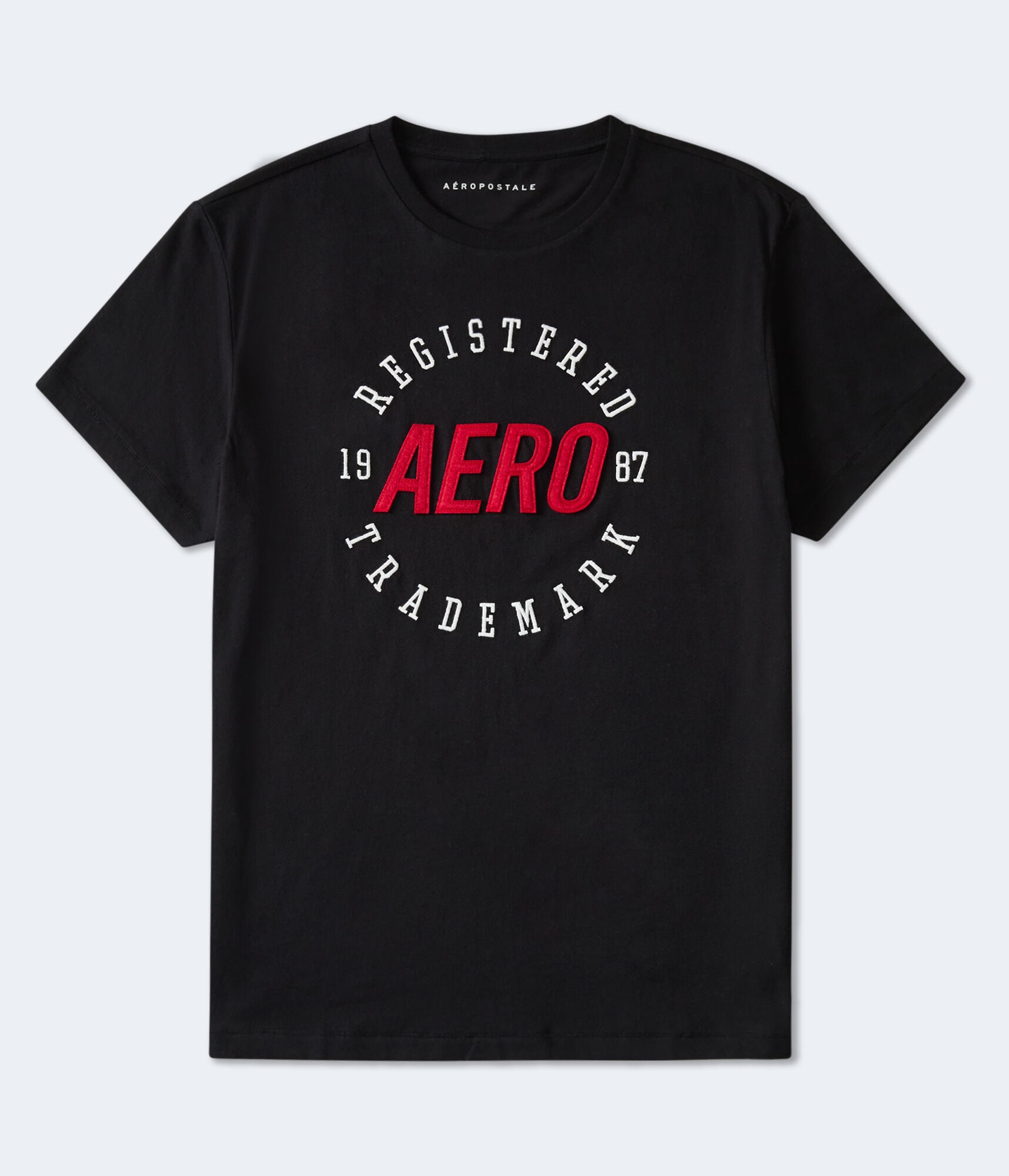 Aero 1987 Trademark Appliqu&eacute; Graphic Tee
