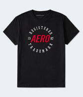 Aero 1987 Trademark Appliqué Graphic Tee