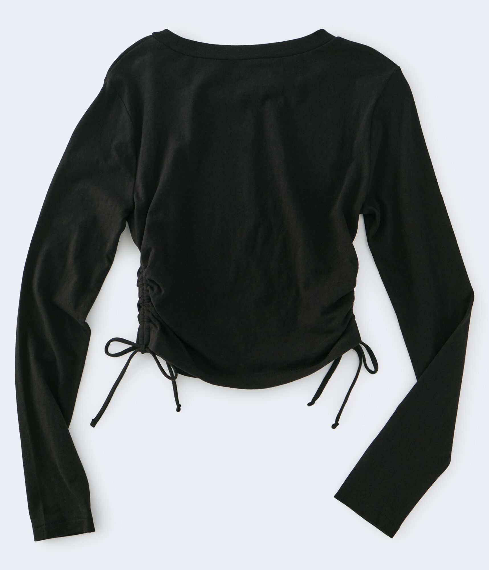 Long Sleeve Ruched Top***