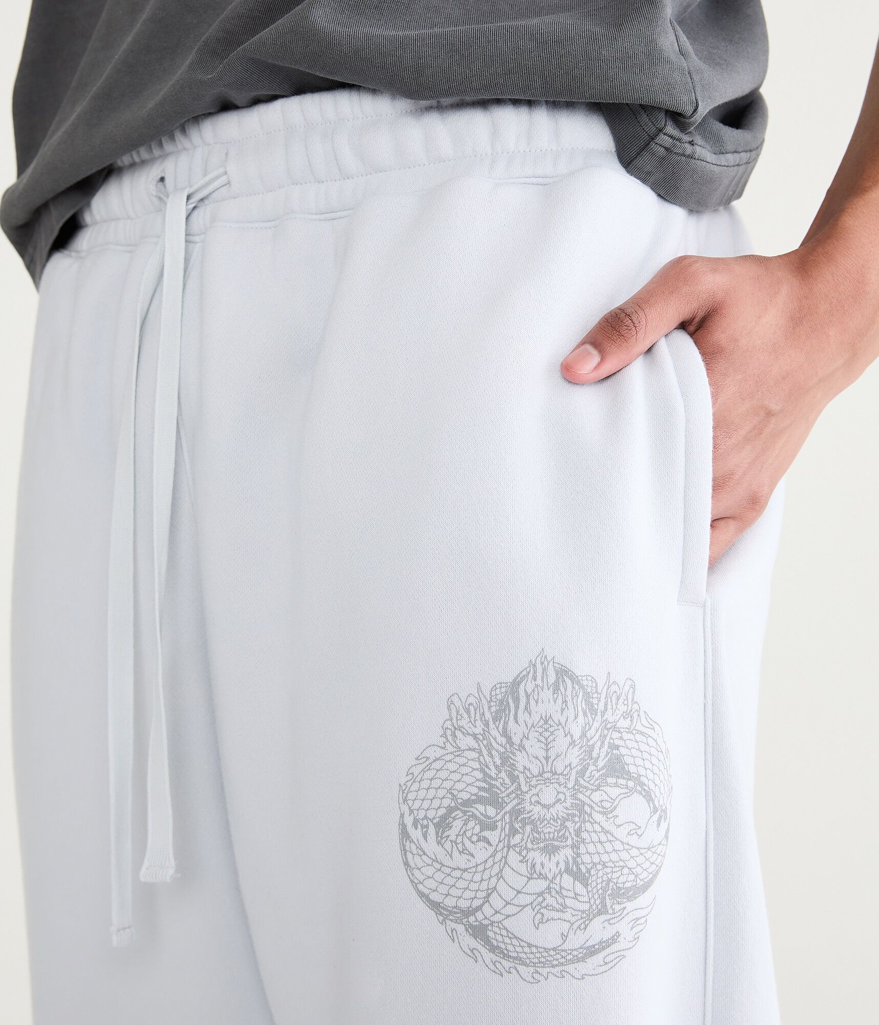 Cloud Soft Dragon Baggy Sweatpants