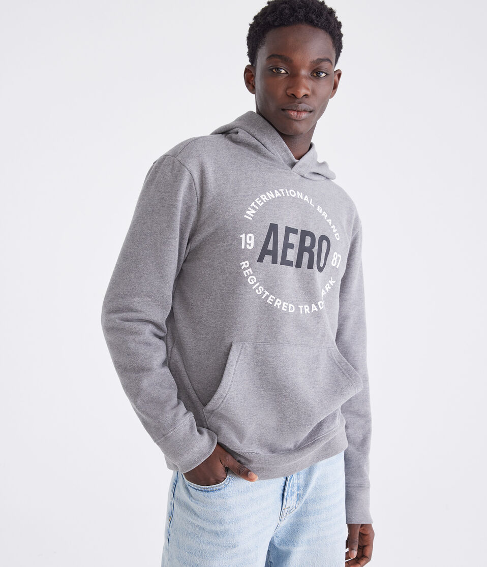 Aero International Brand Pullover Hoodie