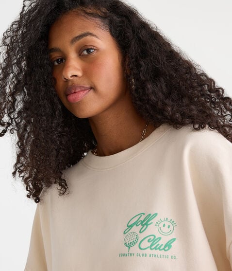 Golf Club Essentials Crew Sweatshirt Golf Club Essentials Crew Sweatshirt