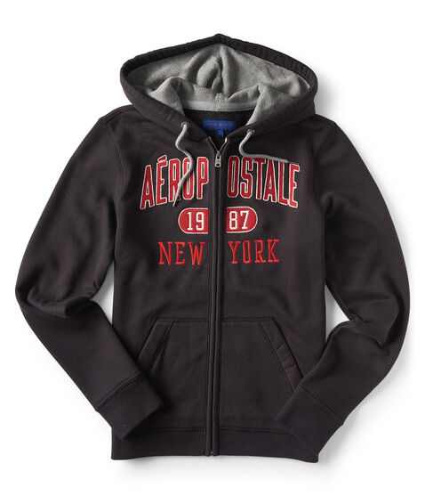 Aéropostale 1987 New York Full-Zip Hoodie Aéropostale 1987 New York Full-Zip Hoodie