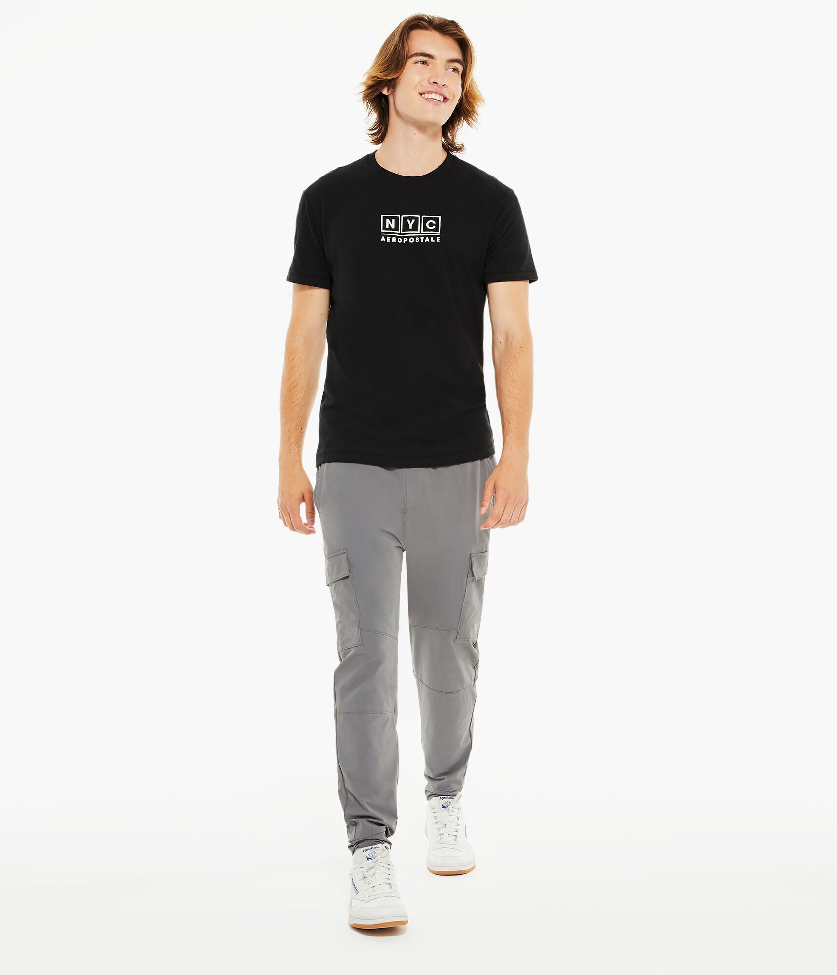 NYC Block Box Logo Graphic Tee