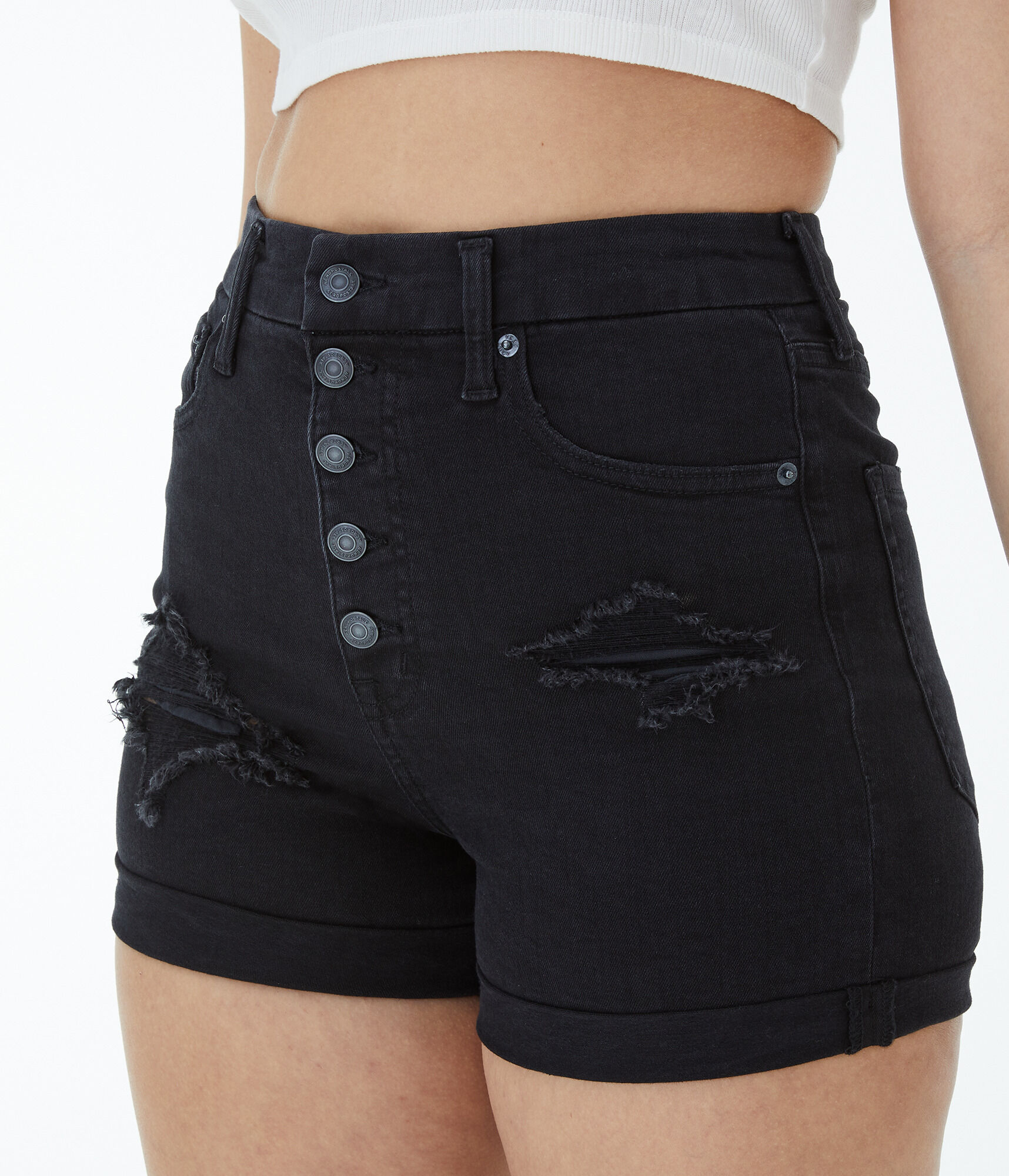 Premium Seriously Stretchy Super High-Rise Curvy Midi Shorts