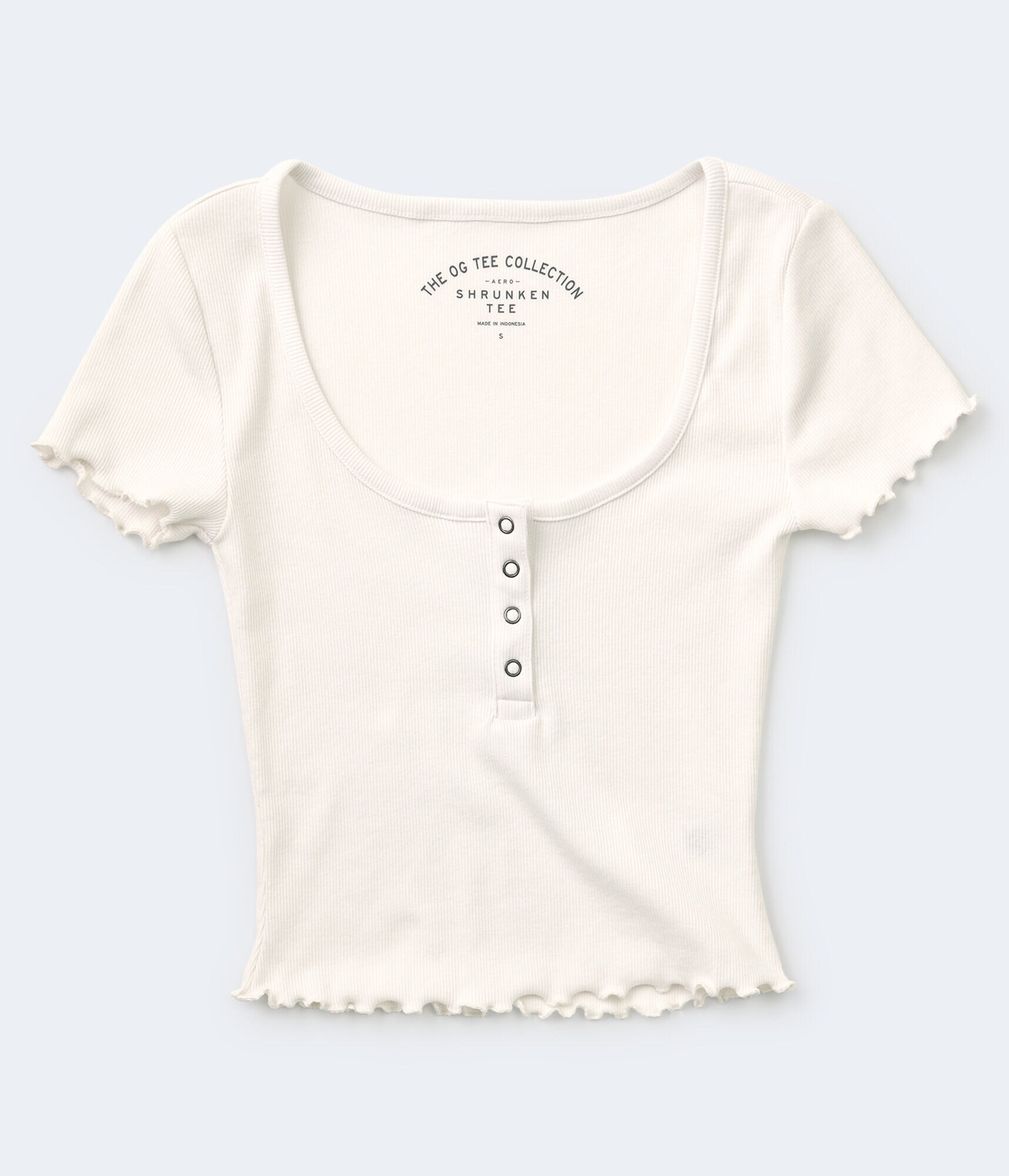 Henley Shrunken Tee
